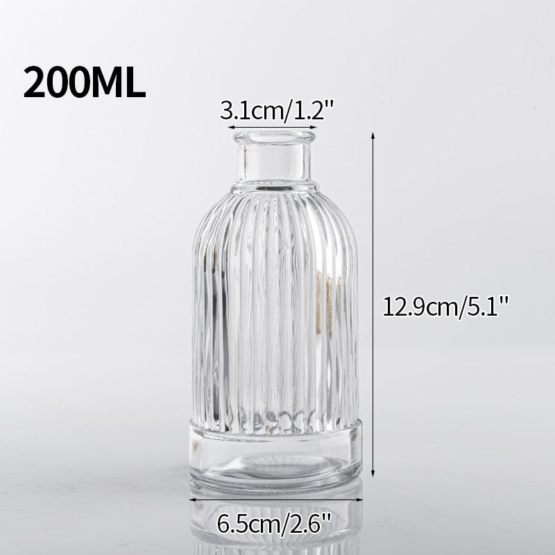 Nordic Style Hydroponic Glass Flower Vase