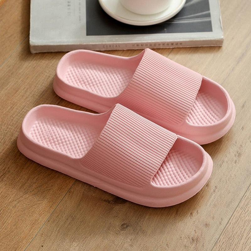 Thick Serrated Sole Summer Beach Slides