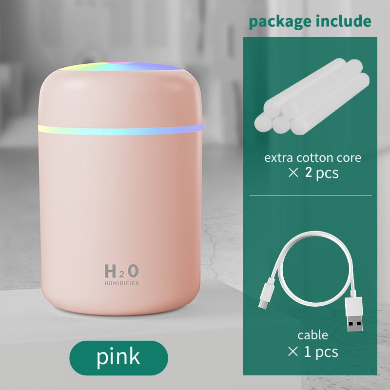 Mini Ultrasonic Aromatherapy Essential Oil Diffuser