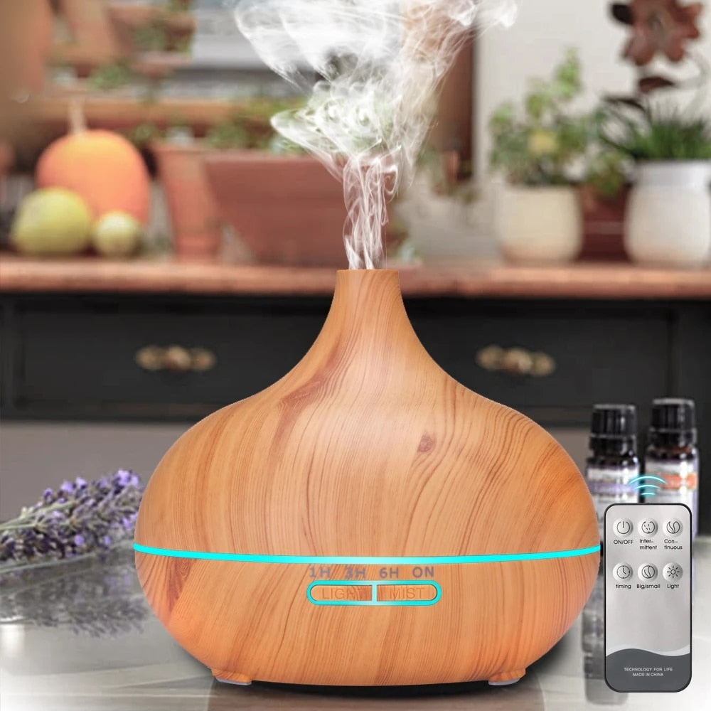 Electric LED Lamp Essential Oil Diffuser