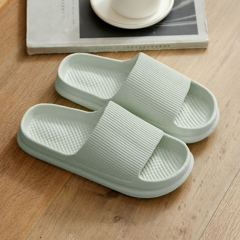 Thick Serrated Sole Summer Beach Slides