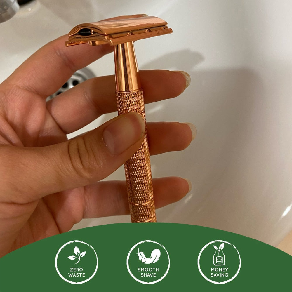 Rose Gold Classic Double Edge Safety Razor