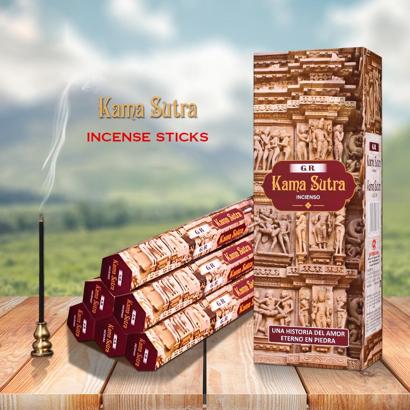 Indian Incense Sticks, Incense Holder Included