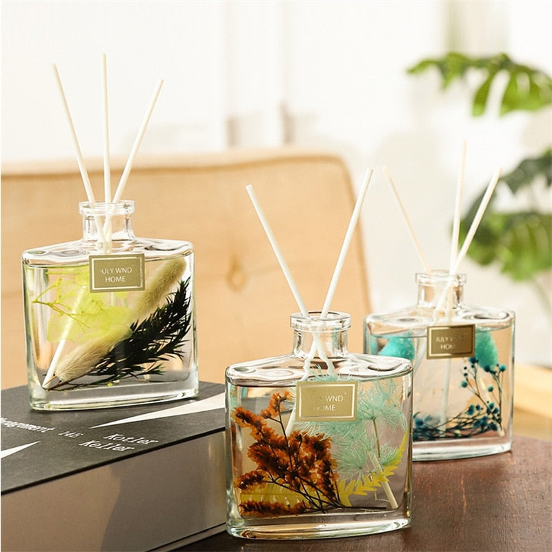 Natural Plants Reed Diffuser Aromatherapy Air Freshener