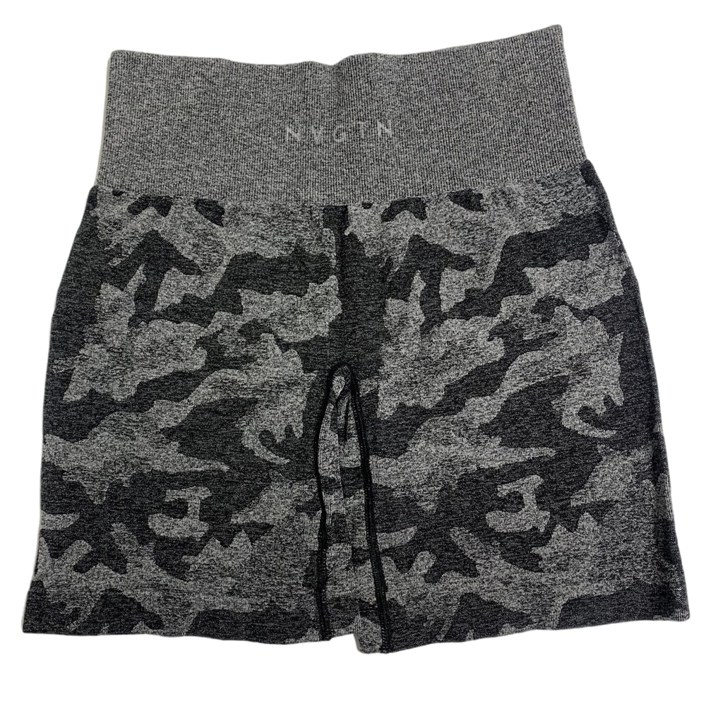 Women's Camo Design Seamless Spandex Shorts