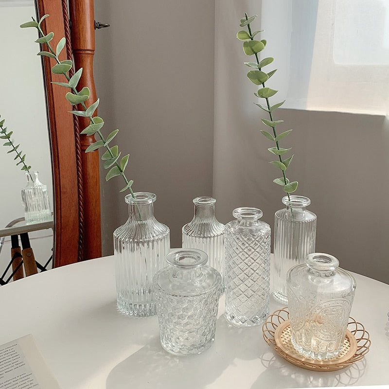 Nordic Style Hydroponic Glass Flower Vase