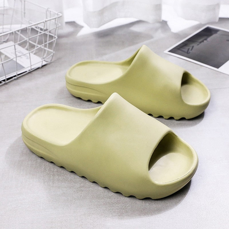 Thick Serrated Sole Summer Beach Slides