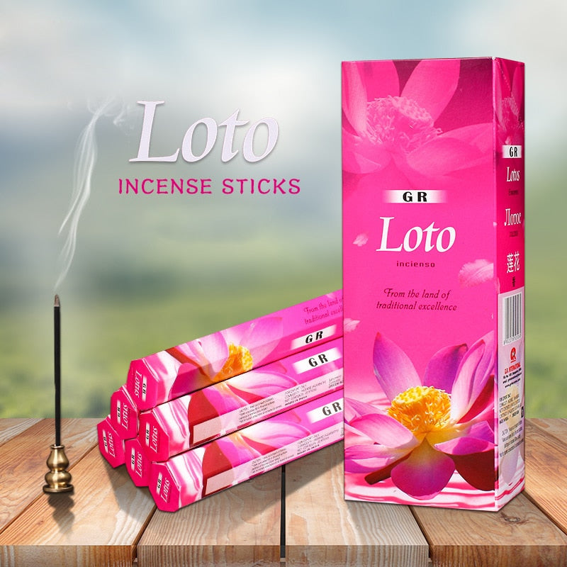 Indian Incense Sticks, Incense Holder Included