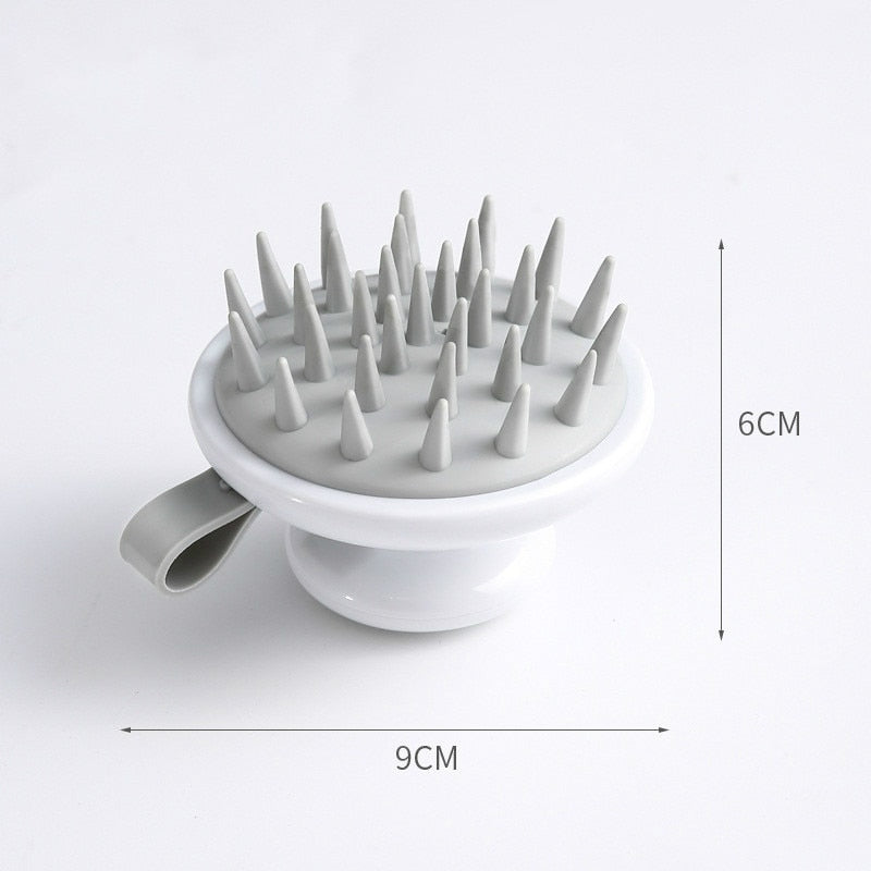 Silicone Shampoo  Scalp Massage Brush