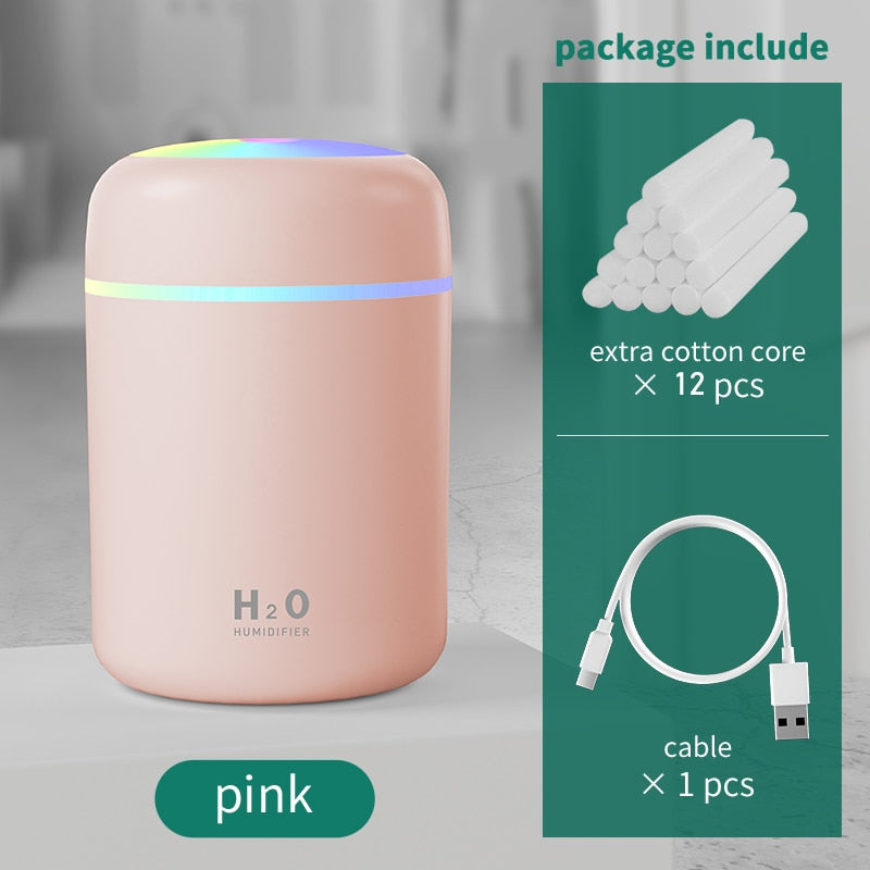 Mini Ultrasonic Aromatherapy Essential Oil Diffuser