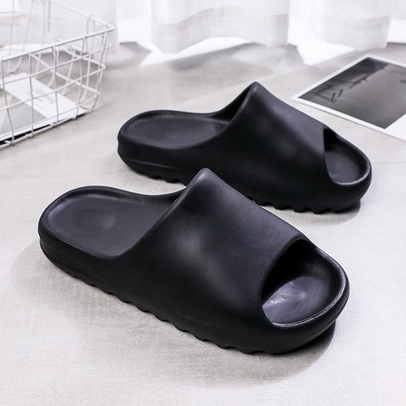 Thick Serrated Sole Summer Beach Slides