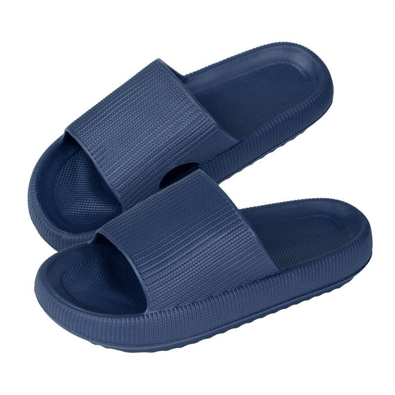 Thick Serrated Sole Summer Beach Slides