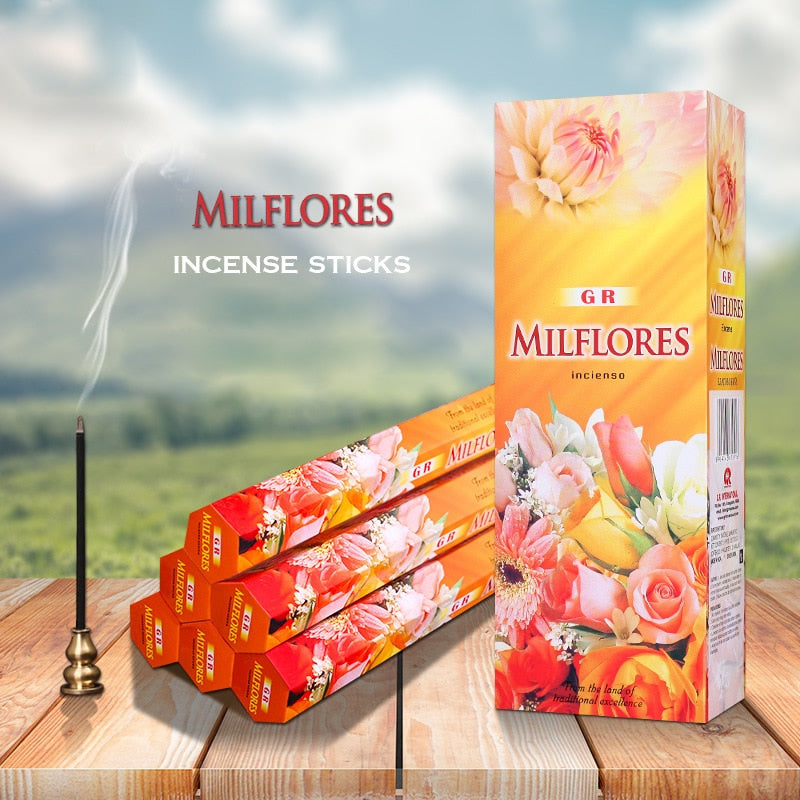 Indian Incense Sticks, Incense Holder Included