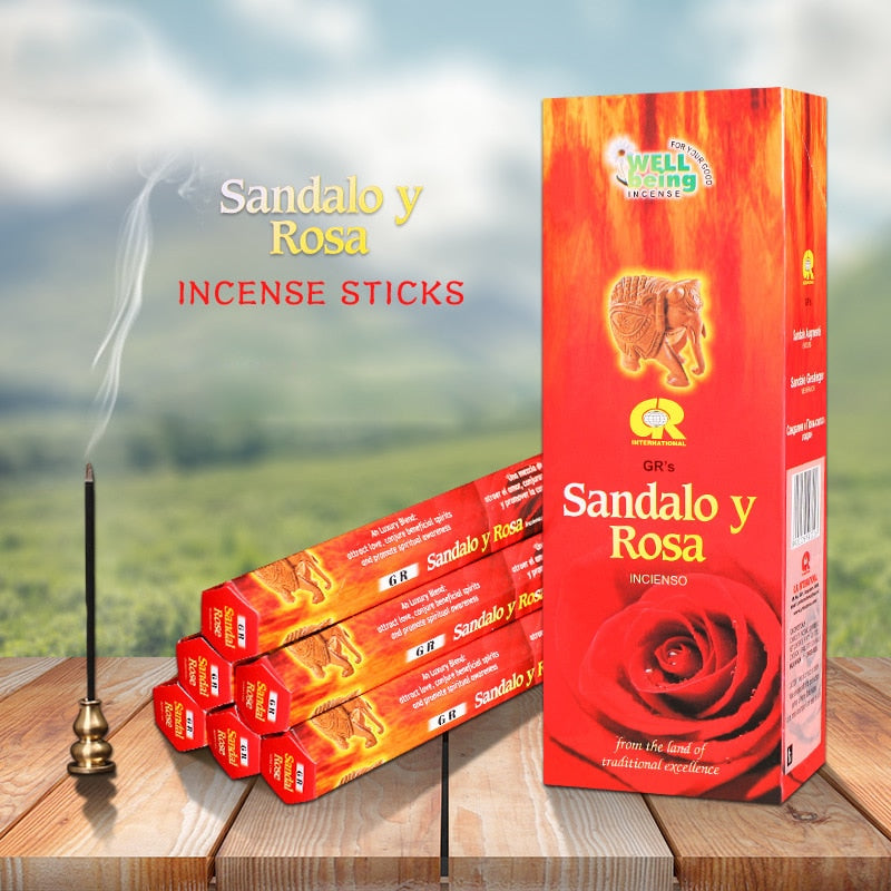 Indian Incense Sticks, Incense Holder Included